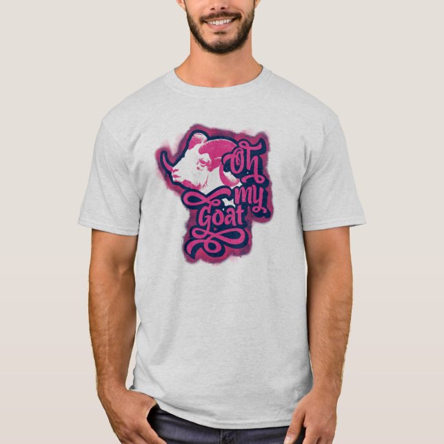 T-shirts ¡Oh My Goat! (Frente)
