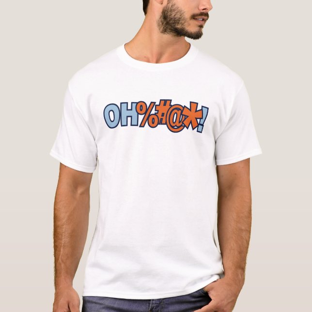 T-shirts Oh palavrão ruim (Frente)