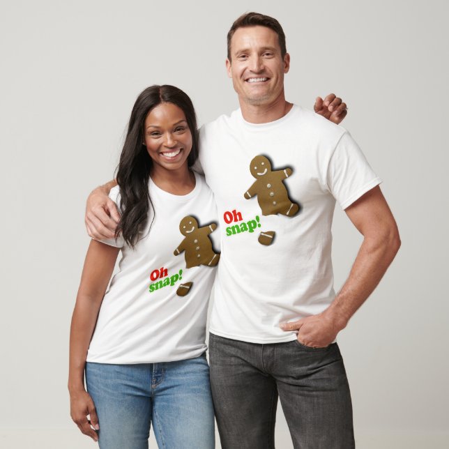 T-shirts Oh Snap - Holiday Humor -.png (Unissex)