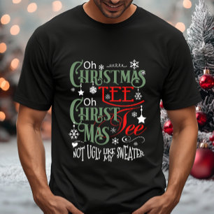 T-shirts Oh T engraçado ID463 do Natal
