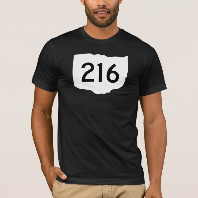 T-shirts Ohio 216 básico (Frente)