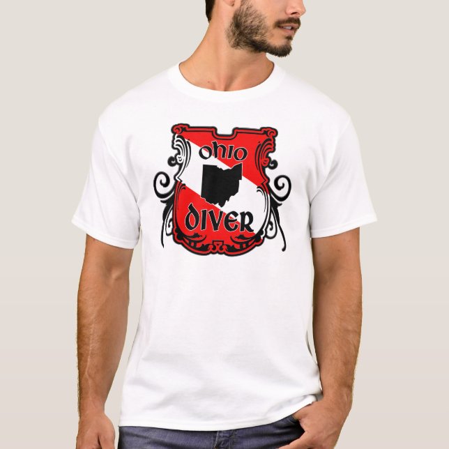 T-shirts Ohio Diver (Frente)