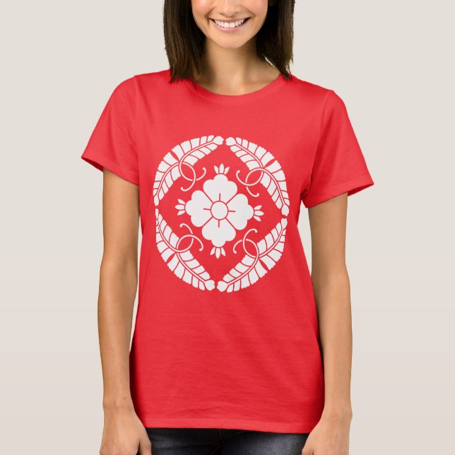 T-shirts Oito glicínias (Frente)