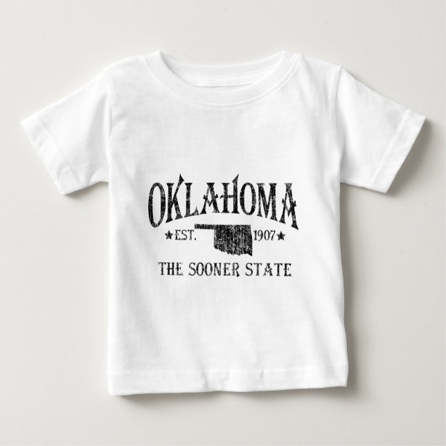 T-shirts Oklahoma - O Estado Mais Cedo (Frente)