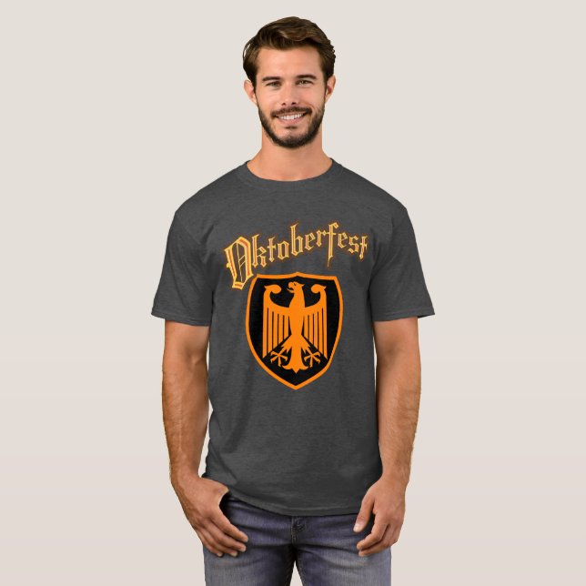 T-shirts Oktoberfest alemão (Frente Completa)