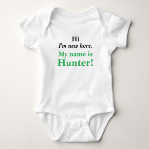 T-shirts Olá! eu sou novo aqui! Meu nome é customizável!