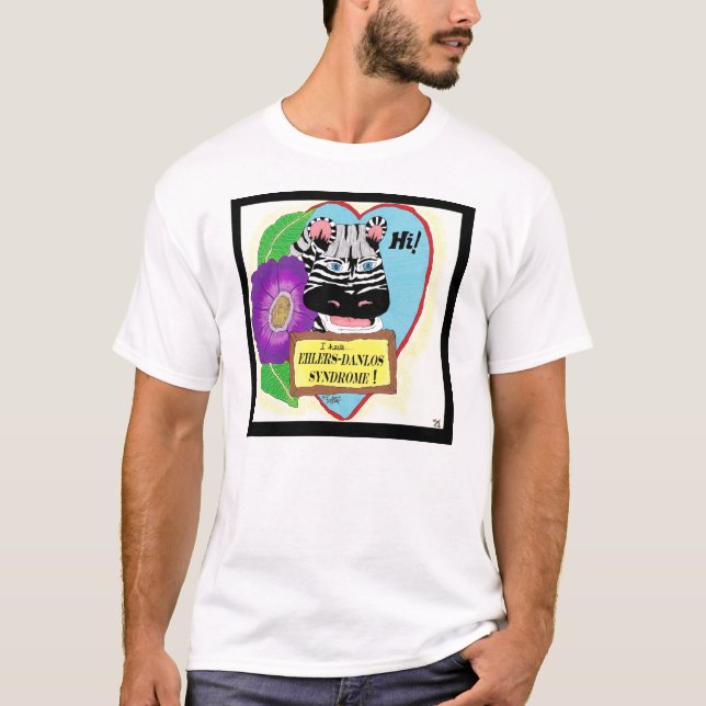 T-shirts Olá! eu tenho o EDS! (Frente)