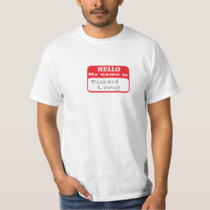 T-shirts Olá! meu nome é….