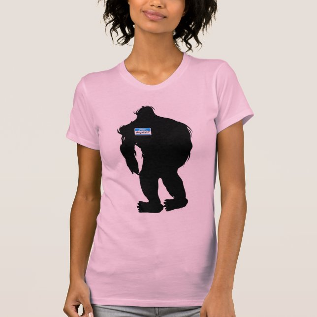 T-shirts Olá!-Meu nome é BigFoot (Frente)