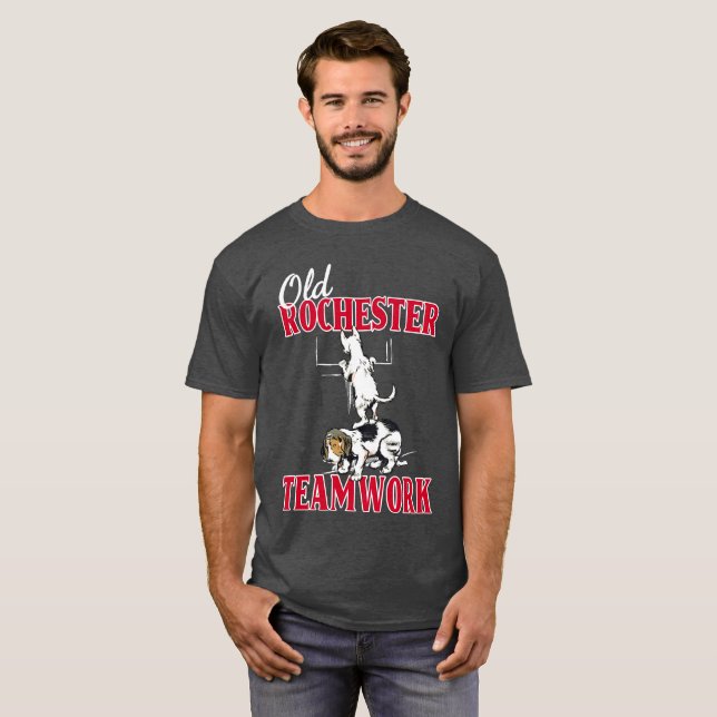 T-shirts Old Rochester Trabalho em equipe Tee (Frente Completa)