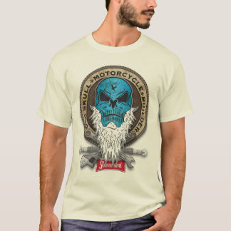 T-SHIRTS OLD SKULL MOTORCYCLE BUILDER I