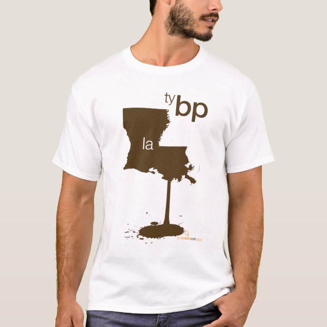 T-SHIRTS ÓLEO DE BP LOUISIANA (Frente)