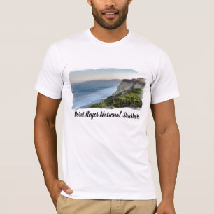 T-shirts Olhar para o Ponto de Vista Reyes National Seashor