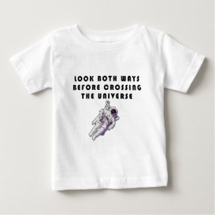 T-shirts Olhe para os dois lados antes de atravessar o Univ