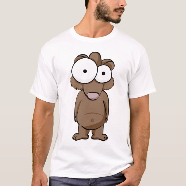 T-shirts Olho Googly 1 (Frente)