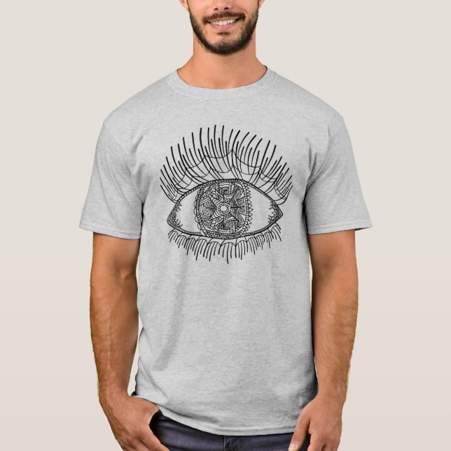 T-shirts Olho inspirado (Frente)
