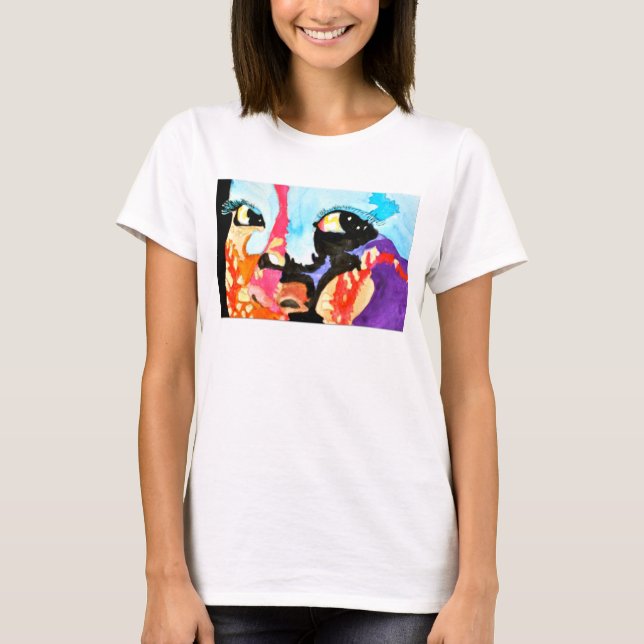 T-shirts Olhos Africanos (Frente)