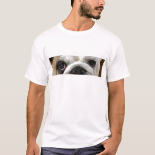 T-shirts olhos de buldogue