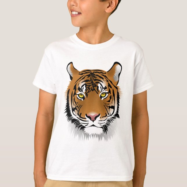 T-shirts Olhos de Tigre (Frente)