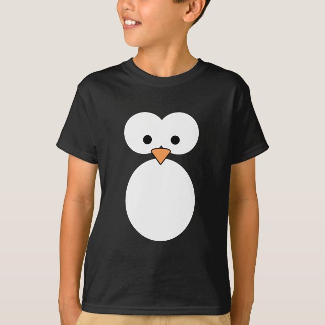 T-shirts Olhos do pinguim (Frente)