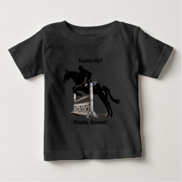T-shirts Olhos Para Cima! Acalme-Se! Cavalo