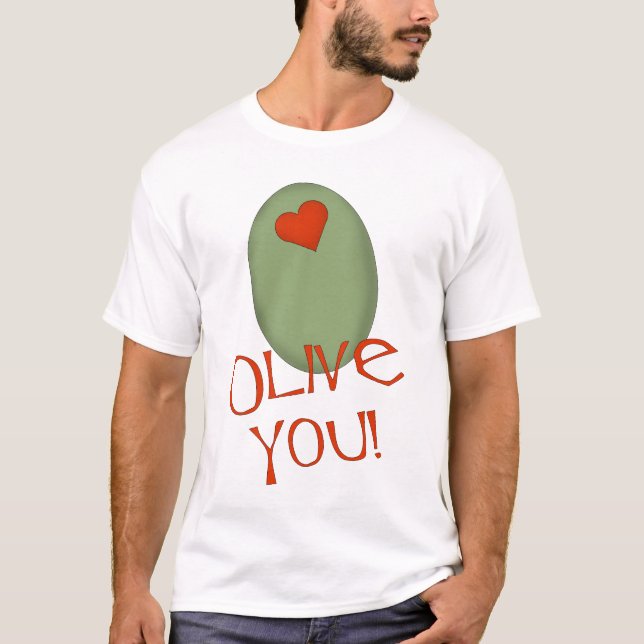 T-shirts Olive You (Frente)