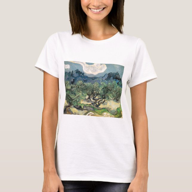 T-shirts oliveiras, 1889, Vincent van Gogh (Frente)
