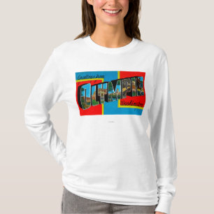 T-shirts Olympia, Washington - grandes cenas 2 da letra