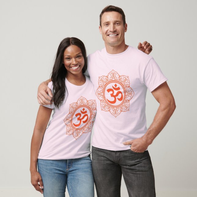 T-SHIRTS OM - AUM - OHM HINDU BUDDHIST SYMBOL (Unissex)