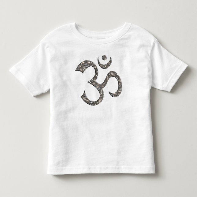 T-SHIRTS OM / AUM - PRATA (Frente)