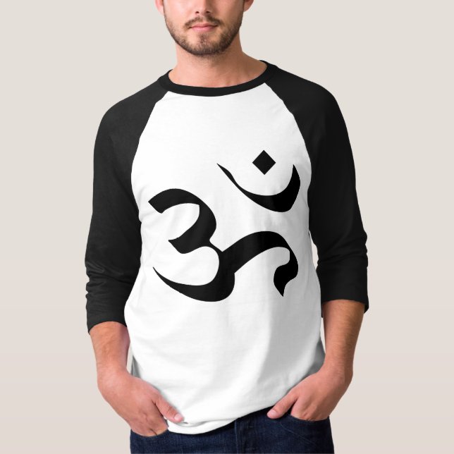T-shirts Om em Sanskrit 2 (Frente)