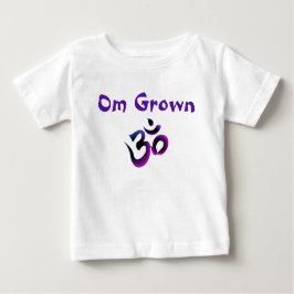 T-shirts Om Grown Dark Purple Tee