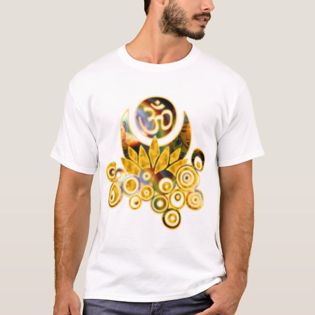 T-shirts Om Lotus (Frente)