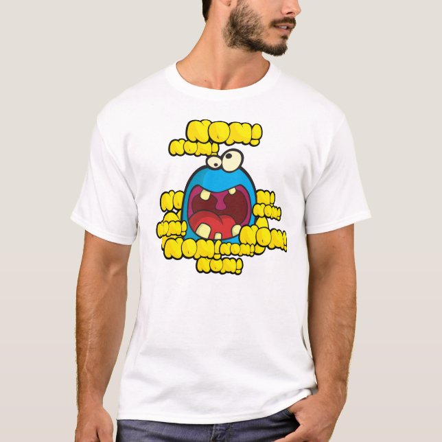 T-SHIRTS OM NOM NOM NOM (Frente)