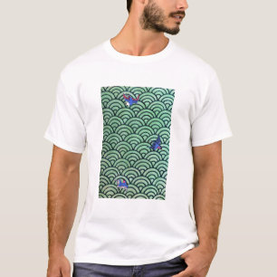 T-shirts Ondas e Aves Vintage