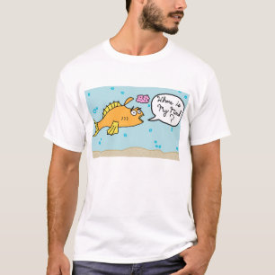 T-shirts Onde está meu peixe?