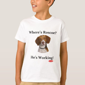 T-shirts Onde está Roscoe?