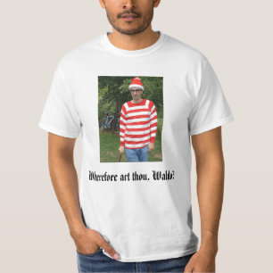 T-shirts Onde está Waldo?