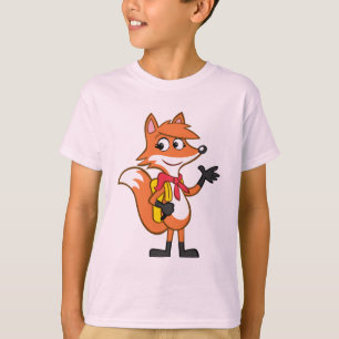T-shirts Ondulação do Fox do rick   Scarlett da guarda