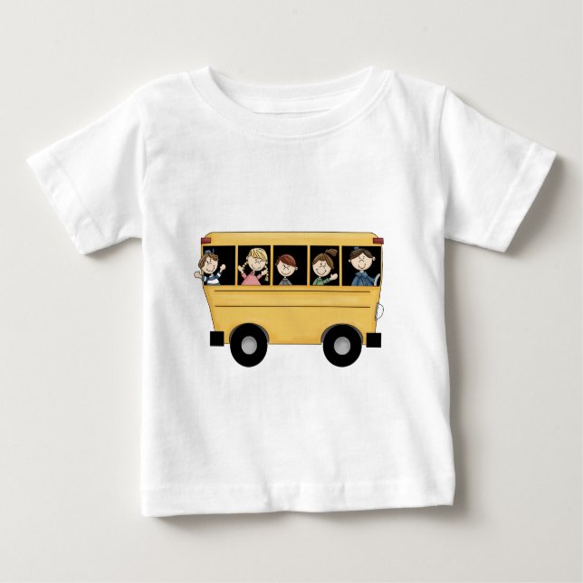 T-shirts Ônibus escolar (Frente)