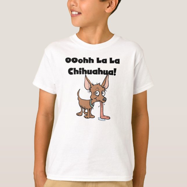 T-shirts Oohhh La Chihuahua Tshirt (Frente)