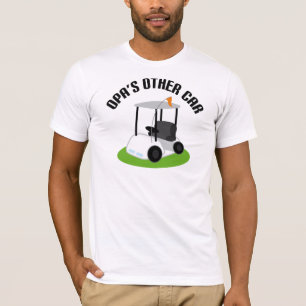 T-shirts Opas o outro carro (carro de golfe)