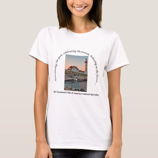 T-shirts Opção nacional #1 do logotipo 2017 (Frente)