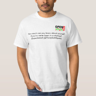 T-shirts openbeta4, quanto pode você saber sobre o senhor