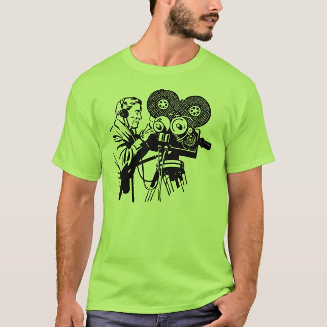 T-shirts Operador cinematográfico… (Frente)