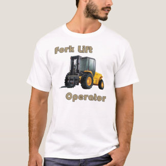 T-shirts Operador da empilhadeira