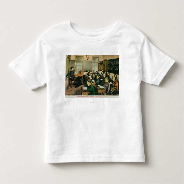 T-shirts Opinião da sala de aula um público preliminar (Frente)