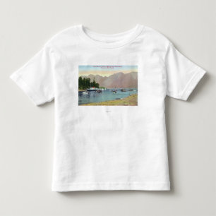 T-shirts Opinião de Howe Sound do navio a vapor da união 