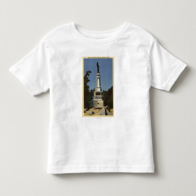 T-shirts Opinião de James W. Marshall Monumento # 2 (Frente)