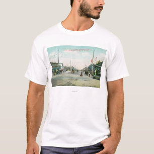T-shirts Opinião de Van Ness Avenida um ano após o fogo d